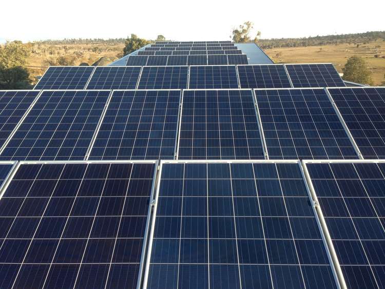 Off Grid Solar Installation