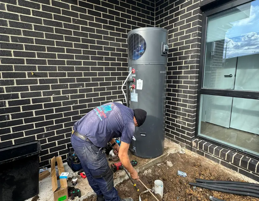 heat pump installation